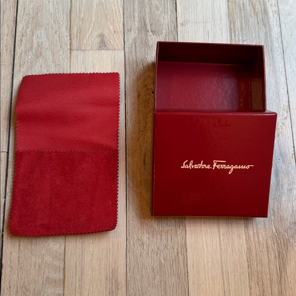 Salvatore Ferragamo Red Accessory Box